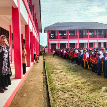 SMP Negeri 6 Talang Kelapa Menyambut Bulan Suci Ramadhan den