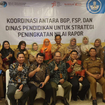 Koordinasi dan Penyusunan Strategi Peningkatan Nilai Rapor P